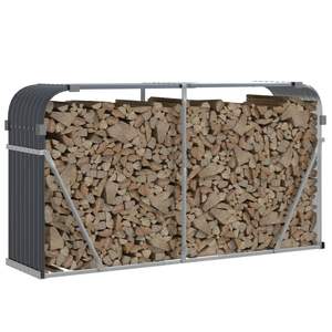 70.9 antracite "x 17.7" x 39.4 "supporto in acciaio zincato per la conservazione - Product Image 3