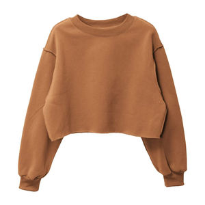 Sudadera Corta de Otoño Invierno para Mujer, Manga Larga, Informal, a la Moda, para un Estilo de Vida Activo, Sudadera Corta de Alta Calidad para Mujer - Product Image 1