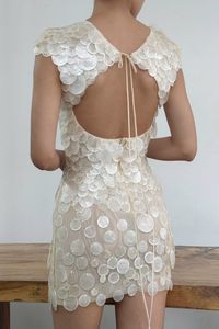 Kaftan marocain en satin de qualité supérieure pour femmes, design perlé au crochet, style vintage élégant, robe de soirée modeste sans manches longue jusqu'au sol - Product Image 3