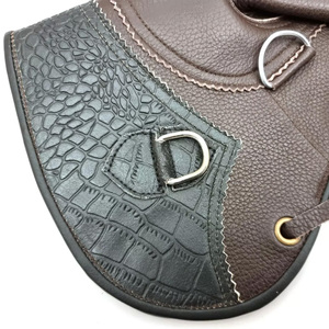 Custom Genuine Leather Thermal Touchscreen Eco-Friendly Breathable Falconry Gloves Forest Eagle Winter Party - Product Image 4