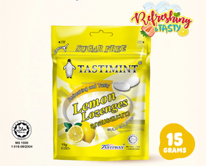 Listo Stock HALAL Limón Tastimint Tableta sin azúcar Candy Mint Flavored Lozenges Bag - Product Image 3