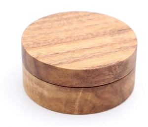 Bol à sel et poivre en bois de qualité supérieure, ustensile de cuisine, pot à sel, vaisselle de table, bol à sel pour la cuisine et la salle à manger - Product Image 2