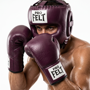 100% High Quality Customized Leather Full Face Protective Boxing Headgear for Sparring MMA Kickboxing <b>Training</b> Safety <b>Head</b> Guard - Product Image 4