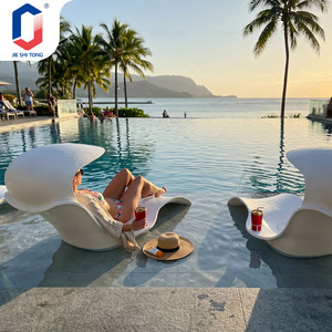 Silla Reclinable para Piscina JIE SHI TONG, Material PP, Ligera, Tumbona para Exteriores, para Relajarse Junto a la Piscina o en la Playa - Product Image 3