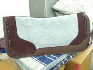 Meilleures ventes : Tapis de selle Western Kaamkaaj en feutre de laine avec empiècements en cuir véritable et doublure en polycoton - Modèle KKJ02 - Prix réduit - Product Image 6