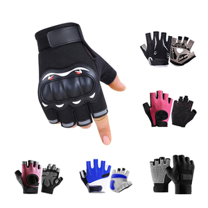 Gants de cyclisme pour hommes en gros 2026, demi-doigts, avec logo personnalisé, rembourrés en gel, respirants, pour vélo de route, en promotion - Product Image 2