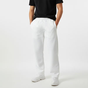 Pantalon de jogging en laine mi-lourd pour homme, coupe ajustée, écoresponsable, de haute qualité, personnalisable, pour l'entraînement et le sport, avec taille élastique, vente en gros - Product Image 4