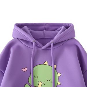 Sweat-shirt unisexe personnalisé imprimé sur le devant, style vintage, streetwear, avec poche, pour l'été – Vente en gros - Product Image 2