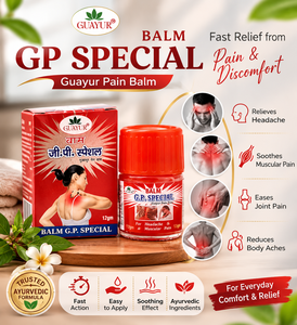 Bálsamo para el Dolor Guayur G.P. Ungüento Especial de 12 g para Masajes, Bálsamo para Dolor de Cabeza, Resfriado y Dolor Muscular - Product Image 2