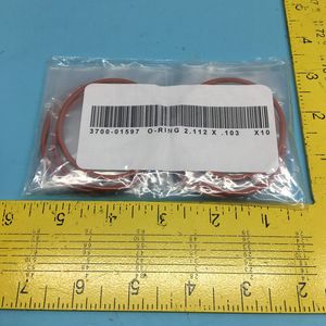 ชุดอุปกรณ์ LOT OF 10 AMAT 3700-01597 ORING ID 2.112 CSD .103 - อุปกรณ์และอะไหล่เซมิคอนดักเตอร์ระดับโลกที่เชื่อถือได้ - Product Image 1