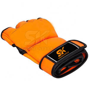 Nouveauté 2026 : Gants d'entraînement en cuir demi-doigts, design professionnel, fabrication sur mesure, vente en gros - Product Image 3