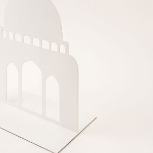 Soporte decorativo de metal para mesa de mezquita, decoración islámica para el hogar, decoración para Ramadán y Eid, adorno para escritorio de sala de oración musulmana, decoración moderna para el hogar. - Product Image 3