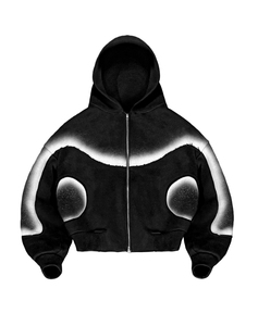 Conjunto Deportivo Personalizado OEM 2026, Sudadera con Cremallera y Pantalones Deportivos, Impresión en Serigrafía, Lavado Ácido, Invierno, Tallas Grandes, Unisex - Product Image 4