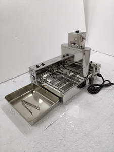 Máquina automática para freír rosquillas Mochi de electricidad/máquina comercial para hacer rosquillas 4 filas mini máquina para freír rosquillas - Product Image 5