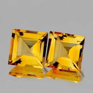 พลอยซิทรินสีเหลืองทองธรรมชาติ รูปไข่ เจียระไนเหลี่ยม ขัดเงา คุณภาพสูง ได้รับการรับรองจาก IGI ขนาด 3 มม. สำหรับขายส่งเครื่องประดับ - Product Image 4