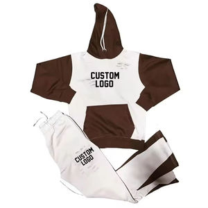 OEM ODM Luxury Streetwear Classic Pullover Tracksuit Unisex Custom One Hundred Percent Cotton Vintage Fleece Hoodie Sweatshirt P - Product Image 3