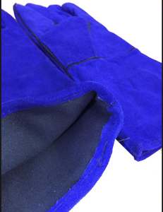 Guantes de Soldadura de Cuero Vacuno de Protección Profesional, Resistentes al Agua, Antideslizantes, Duraderos, Personalizables - Product Image 5