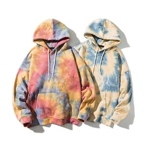 Sudaderas con Capucha Tie Dye Personalizadas para Hombre, 100% Algodón, Impresión Personalizada, Servicio OEM, Alta Calidad, Gran Venta - Product Image 4