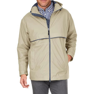 Chaqueta de Invierno con Capucha, Resistente al Viento, Diseño Personalizado, Tela de Poliéster, Cierre de Cremallera, Talla Grande, Venta Directa de Fábrica OEM - Product Image 1