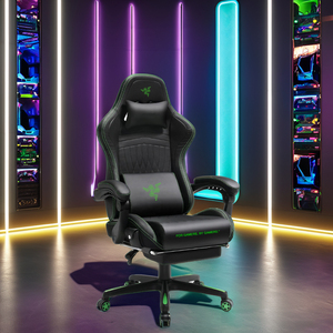 In Stock Swivel-Adjustable Ergonomic Racing Gaming <strong>Chair</strong> Cheap PU Leather with Cooling Feature Made of Metal Synthetic Leather - Product Image 2