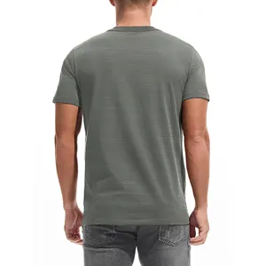 Camiseta Deportiva de Manga Corta para Hombre, de Alta Calidad, Secado Rápido, Transpirable, 100% Algodón, Ligera, para Gimnasio y Running - Product Image 2