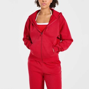 Sudadera con Capucha de Forro Polar para Mujer, de Alta Calidad, con Bordado, Estilo Casual, Diseño Sostenible, Logotipo Frontal Personalizado para Invierno, al por Mayor - Product Image 3