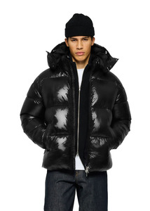 Veste d'hiver matelassée en duvet pour homme, sur mesure, en polyester, épaisse, chaude, coupe-vent, streetwear, décontractée, pour homme - Product Image 4