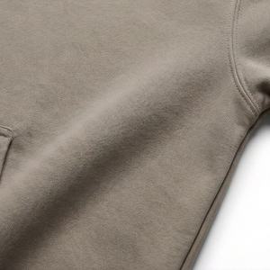 Sweat-shirt à capuche d'automne pour homme, respirant, en coton, léger, confortable, brodé, coupe oversize, pour l'entraînement sportif et la gym, vente en gros - Product Image 5