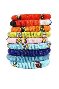 Unique Customizing Beaded Embroidery Bracelet Featuring Fancy Statement Jewelry Cuteness With Trendy Design Style From India - Product Image 2