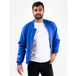 Customized Embroidered Logo Patches Patchwork Design Quilted 100% Wool Thick Windproof Winter Varsity <b>Jacket</b> <b>Men</b> Casual Ribbed - Product Image 1