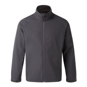 Chaqueta Softshell Ligera para Hombre, Resistente al Viento, Ropa de Abrigo para Exteriores con Tela Elástica Cómoda para Senderismo, Camping y Viajes - Product Image 3