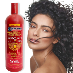 Acondicionador Capilar sin Enjuague con Aceite de Argán de Marca Privada CAITU, Fuerza y Brillo para Cabello Rizado Africano, Fórmula Líquida Hidratante - Product Image 5