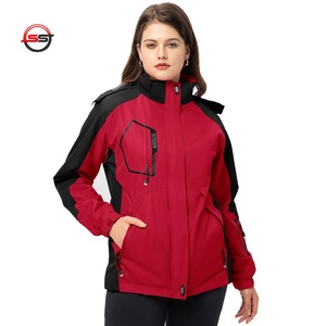 Veste softshell pour femme, prix abordable, faible MOQ, respirante, design personnalisé, veste d'hiver pour femme avec OEM - Product Image 1