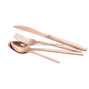 Copper Plated Stainless Steel Table Cutlery