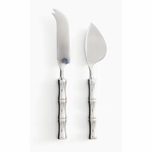 Juego de 3 Cuchillos para Queso de Acero Inoxidable al por Mayor con Mango de Madera Premium, Herramientas para Cortar y Rebanar Charcutería, Set de Queso Hecho a Mano - Product Image 2