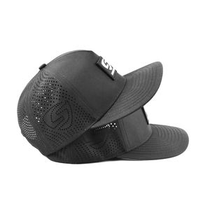 Gorra de Béisbol de Alta Calidad Personalizada de 5 Paneles, 100% Poliéster, Ajustable, Unisex, con Logotipo, Cuerda, Impermeable, con Orificios Cortados con Láser - Product Image 4
