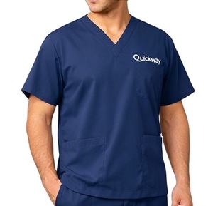 Conjunto de Uniformes Médicos Unisex para Hombre y Mujer, Top y Pantalones Reversibles, Ropa de Trabajo Elástica Tipo Jogger para Profesionales de la Salud - Product Image 5