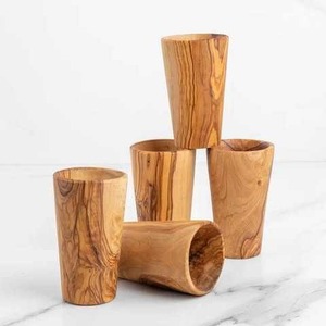 Taza de Café y Cerveza de Madera Hecha a Mano Ecológica – Taza de Madera Rústica Tradicional para Bebidas Calientes y Frías - Product Image 2