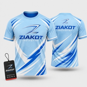 T-shirt de performance pour homme ZIAKOT, nouveau design, motif léopard personnalisé en 3D - Product Image 2