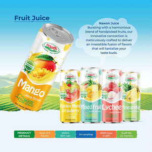 Jus de fruits naturel boisson 250ml jus en conserve fabrication sous contrat et services de marque privée Vietnam fournisseur de boissons HALAL - Product Image 6
