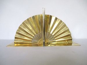 Sujetalibros minimalistas de metal para el hogar, oficina, estantería, soporte decorativo resistente para libros, organizador - Product Image 3