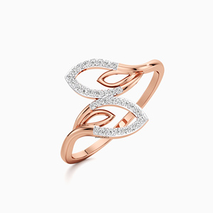 Bague de luxe en diamant cultivé en laboratoire, inspirée de la nature, pour femme, or 10K 14K 18K, argent 925 935, bijoux fins de créateur - Product Image 4