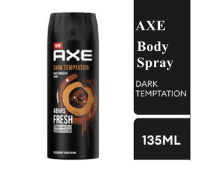 AXE Dark Temptation Spray Corporal Aroma Chocolate Negro 135ml - Product Image 3