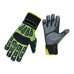 Guantes de Soldadura Resistentes, con Palma Punteada para un Agarre Fuerte, Resistentes a Cortes con Kevlar, Nivel 4 de EN388, Resistentes a Impactos para Trabajos de Soldadura - Product Image 6