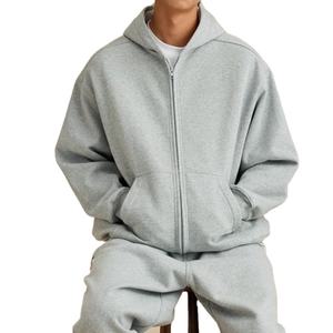 Otoño Invierno personalizado de alta calidad al por mayor multicolor felpa suelta calle patrón impreso Logo hombres Sudadera con capucha 2026 - Product Image 1