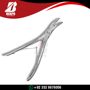 Rongeur de Hueso Tipo Pico de Pato Leksell de Alta Calidad, 9-1/4 Pulgadas, Acero Inoxidable, Utilizado para Diversas Aplicaciones de Extracción de Huesos en Laboratorio - Product Image 3