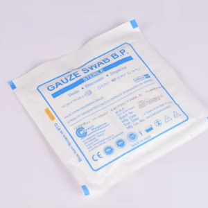 Crystal Hygiene Disinfecting Medical <b>Gauze</b> <b>Swab</b> Far Infrared Class I 10 cm X 10 cm X 16 Ply X 100nos CE Certified - Product Image 1