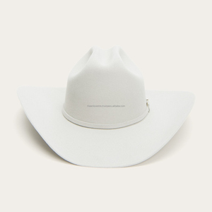 Sombreros Vaqueros Heritage |   Sombreros de Rodeo Personalizados de Cuero y Fieltro |   Fabricante de tocados artesanales de estilo vintage - Product Image 6