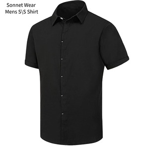 Chemises de pêche pour hommes à manches courtes, chemises décontractées avec poche - Product Image 3