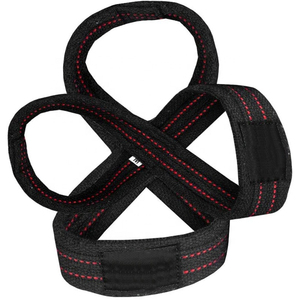 Correas de Muñeca en Forma de 8 de Alta Calidad, 100% Algodón, Personalizables, para Levantamiento de Pesas, Precio al por Mayor - Product Image 3